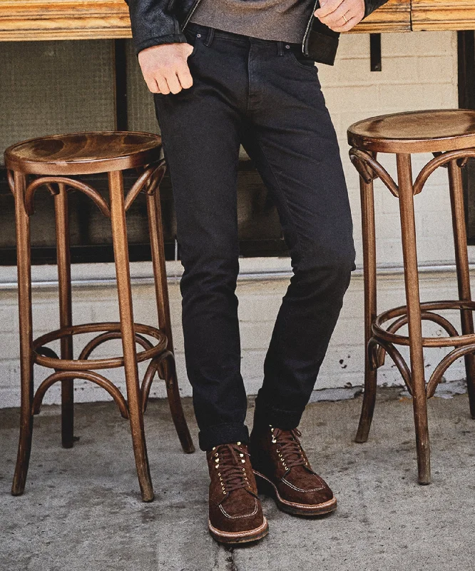 Weekend Offers That Please Slim Fit 5-Pocket Chino in Black