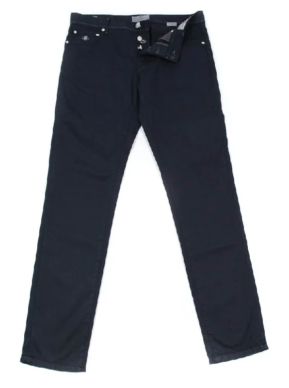 Price Slash Luigi Borrelli Midnight Navy Blue Pants - 42 US / 58 EU