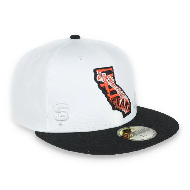 Massive Deals New Era San Francisco Giants State View E1 59FIFTY-White/Black