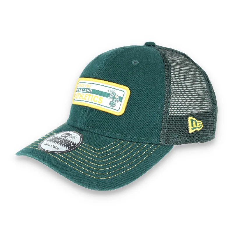 Unmissable Offer Oakland Athletics Worn Trucker 9TWENTY - GREEN