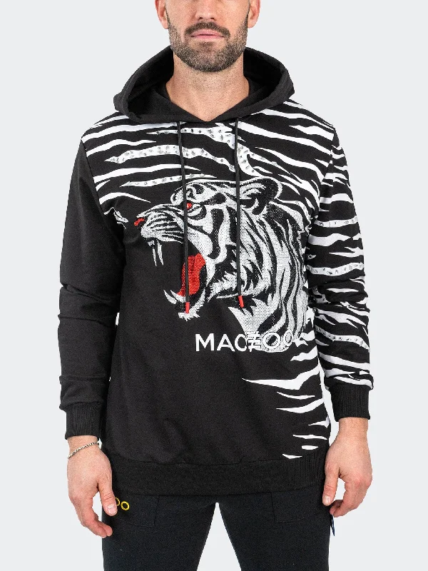 Great Deals Hoodie Ziger Black