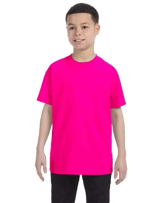 Midnight Madness Gildan Youth Lightweight 100% Cotton T-Shirt | Heliconia