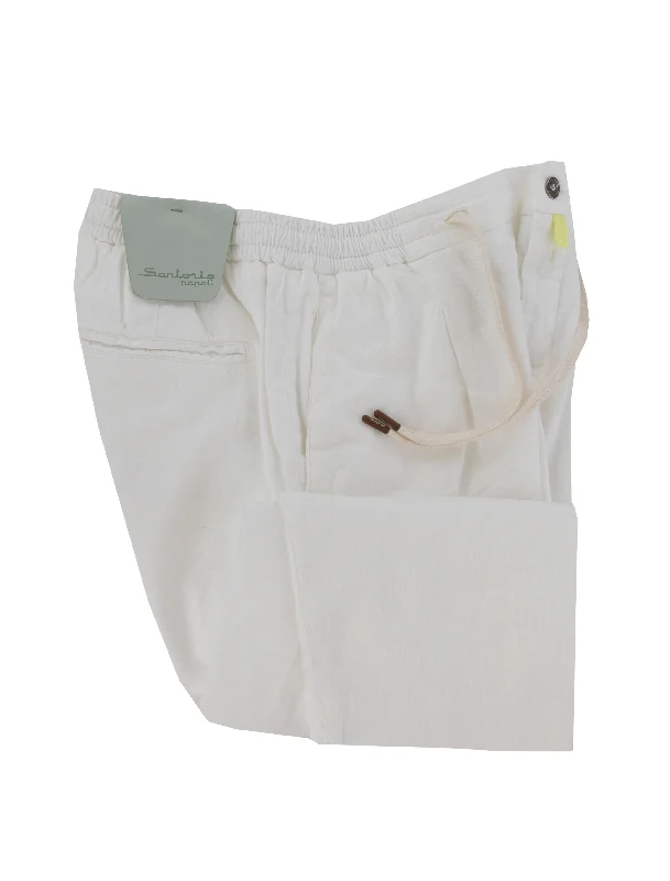 Steals and Deals Sartorio Napoli White Pants
