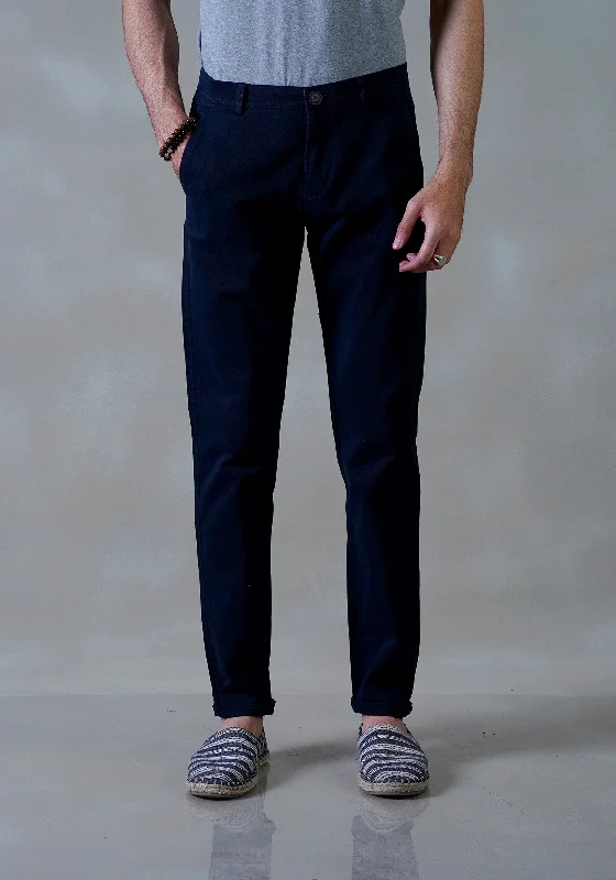 Quick Sale Navy Slim Fit Chino