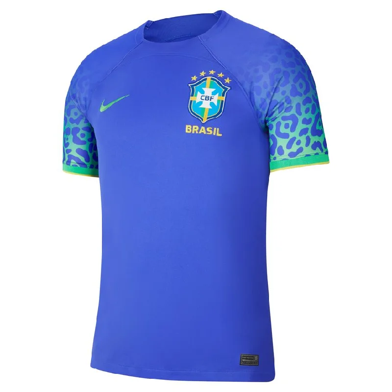 Great Deals Nike Men's Brazil Stadium Away Dri-FIT Soccer Jersey 2022/23