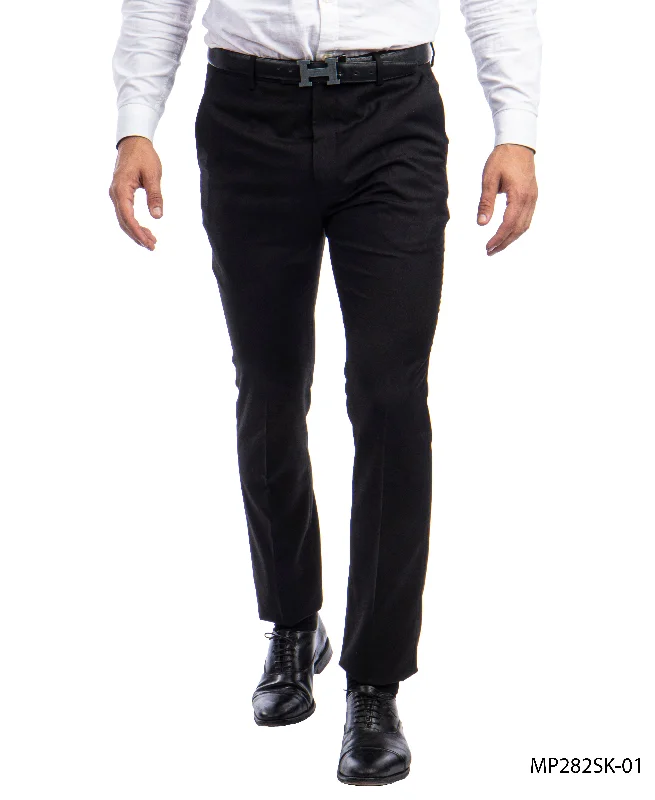 Lowest Price Sean Alexander Black Skinny Fit Dress Pants