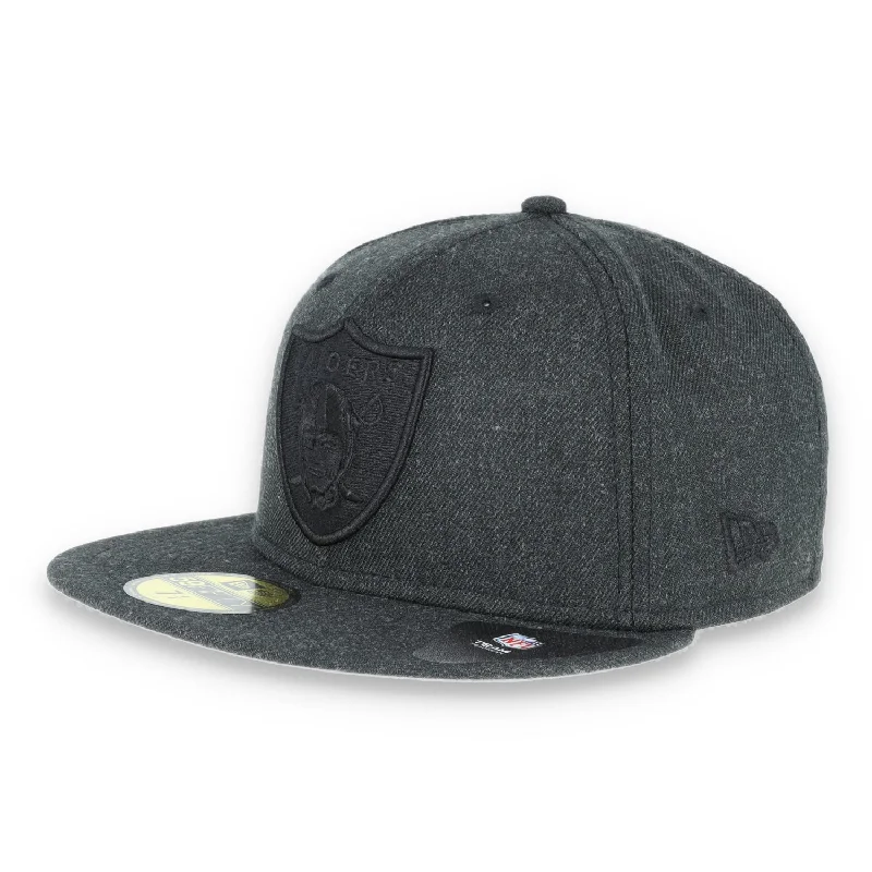 Price Smash Las Vegas Raiders New Era 59Fifty Fitted  Shield Logo -Heather