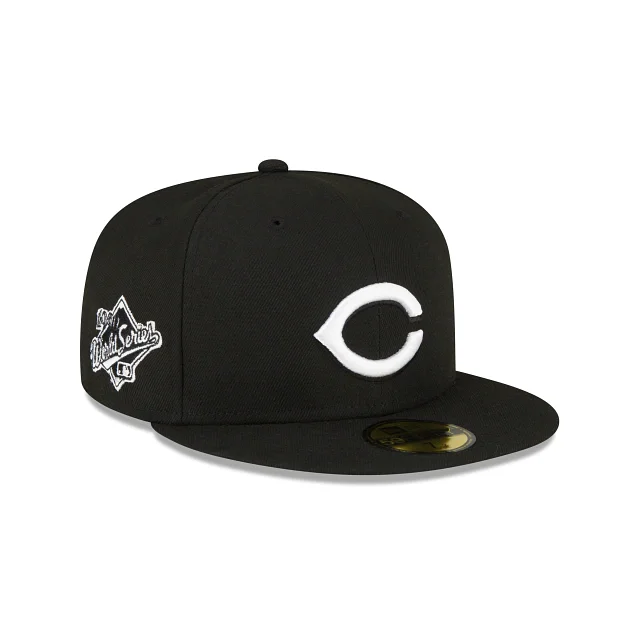 Weekend Bargains to Relish NEW ERA CINCINNATI REDS 1990 WORLD SERIES SIDE PATCH FITTED 59FIFTY-BLACK AND WHITE Weekend Bargains to Relish NEW ERA CINCINNATI REDS 1990 WORLD SERIES SIDE PATCH FITTED 59FIFTY-BLACK AND WHITE