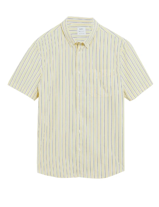 Pure Cotton Striped Shirt