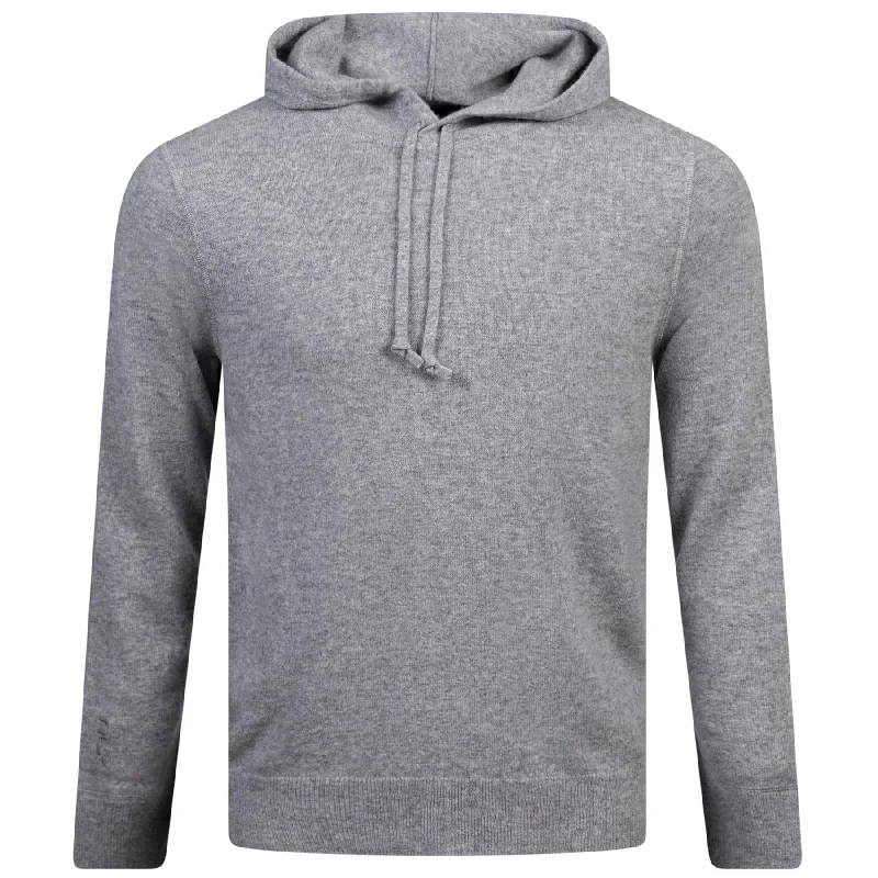 RLX Cashmere Hoodie Steel Grey Heather - AW24