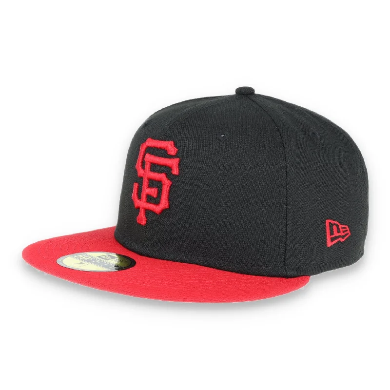 Crazy Savings San Francisco Giants New Era 59Fifty Fitted Hat-Red/Black