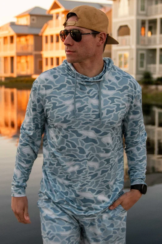 Performance Hoodie - Seaside Camo