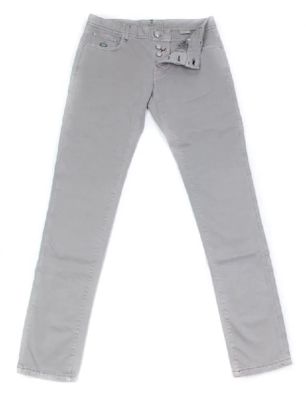Fantastic Offers Luigi Borrelli Light Brown Pants - 33 US / 49 EU