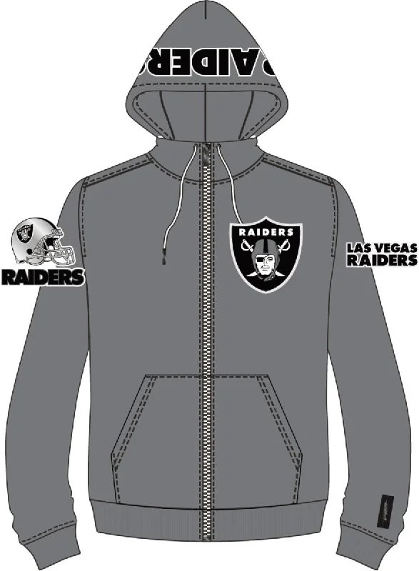 Weekend Savings Spectacular PRO STANDARD Las Vegas Raiders Logo Zipper Hoody