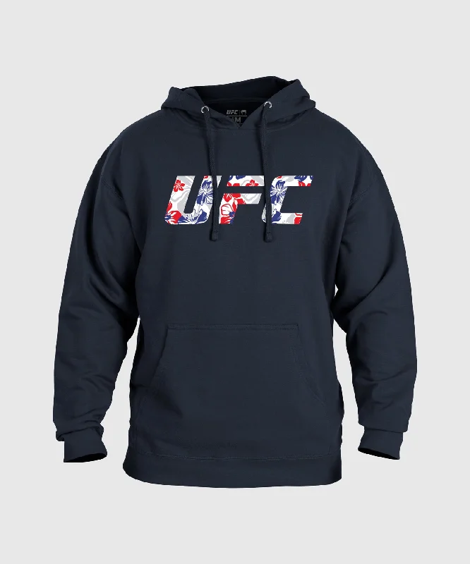 UFC Unrivaled by Venum Max Holloway Unisex Hoodie - Navy