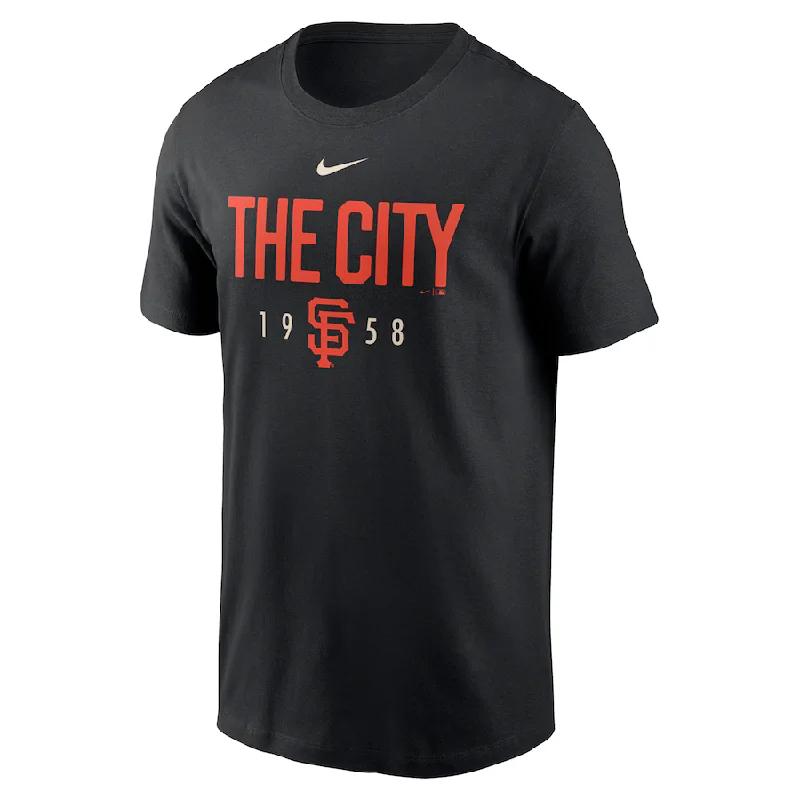 Closeout Sale Nike Men's San Francisco Giants The City Local Team T-Shirt - Black