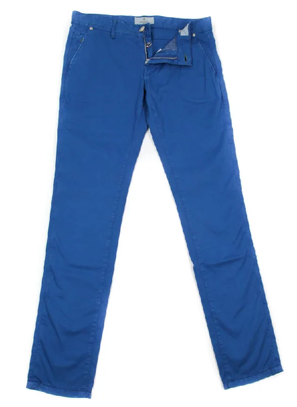 Final Clearance Luigi Borrelli Blue Pants - 33 US / 49 EU