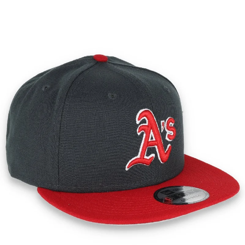 Fantastic Deals New Era Oakland Athletics 2-Tone Color Pack 9FIFTY Snapback Hat - Grey/Scarlet Fantastic Deals New Era Oakland Athletics 2-Tone Color Pack 9FIFTY Snapback Hat - Grey/Scarlet