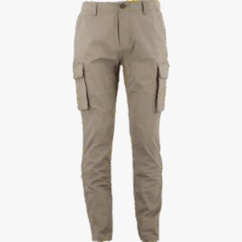 Pierre Cardin Mens Cargo Pants Pewter