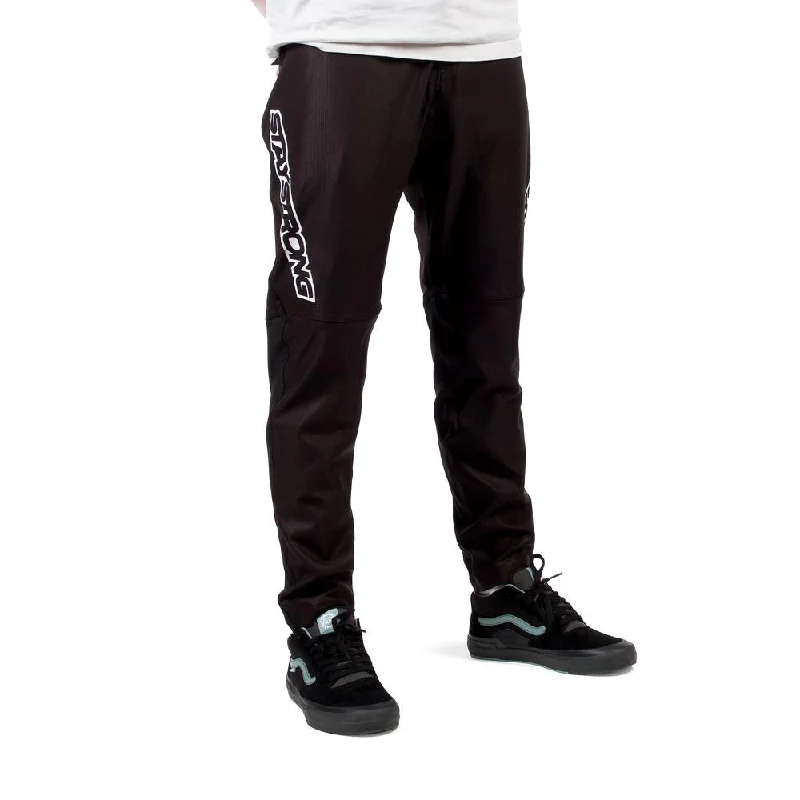 Super Deal Stay Strong V3 Race Pants - Black/White