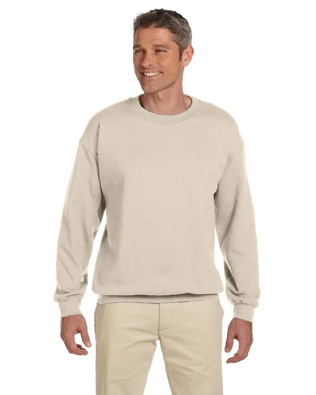 Gildan Lightweight 50/50 Crewneck Sweatshirt | Sand