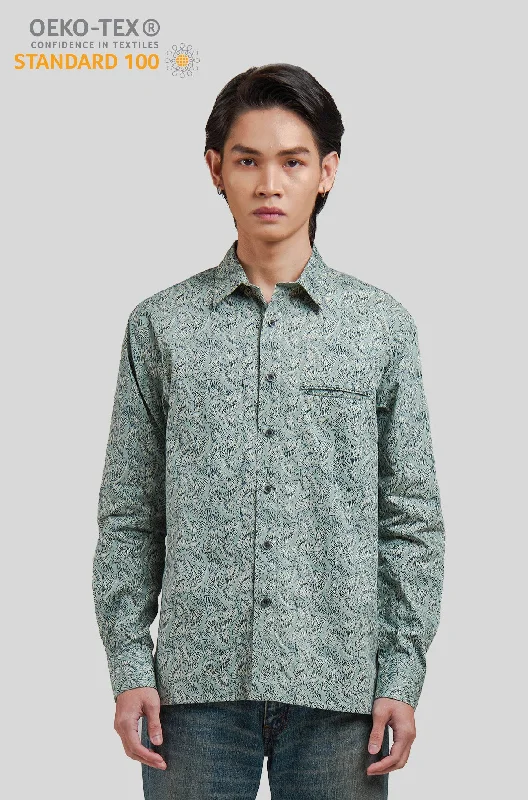 Epic Deals Nusantara Long Sleeve Modern Fit in Morning Glory
