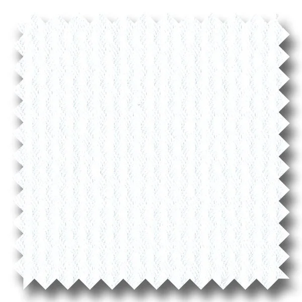 Make Your Weekend Count with Savings White Solid Dobby - Custom Dress Shirt