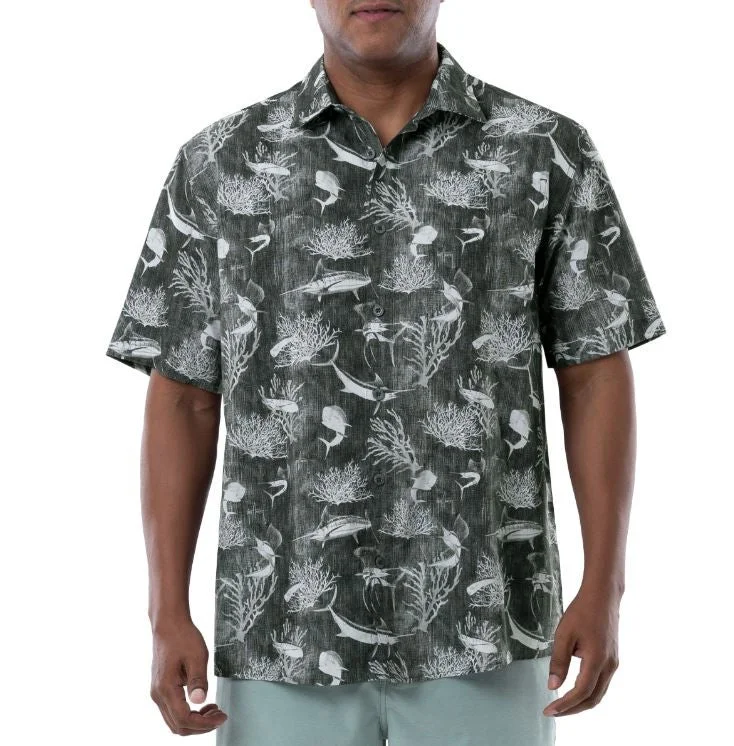 Now Available Guy Harvey Short Sleeve Men's Woven Shirts Printed