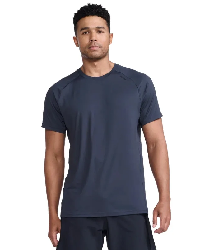 Today's Special 2XU Motion Tee India Men's T-Shirt (Ink/Black)