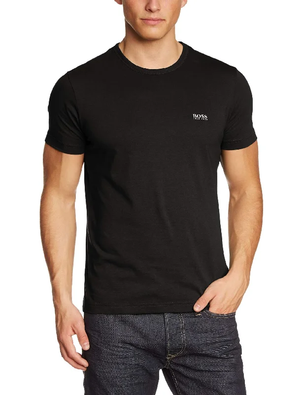 BOSS Green Regular-fit T-shirt with contrast detail