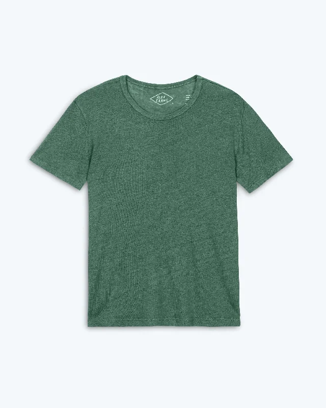 Alex Crane Pine Linen Sun T-Shirt