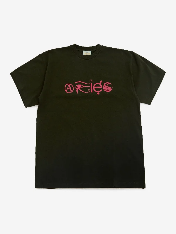 Deal Explosion Aries Coexist Short Sleeve T-Shirt - Forest Green