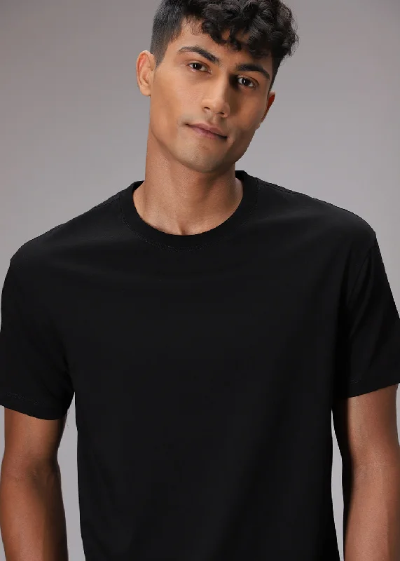 Weekend Savings Spectacle Black Regular Fit T-shirt