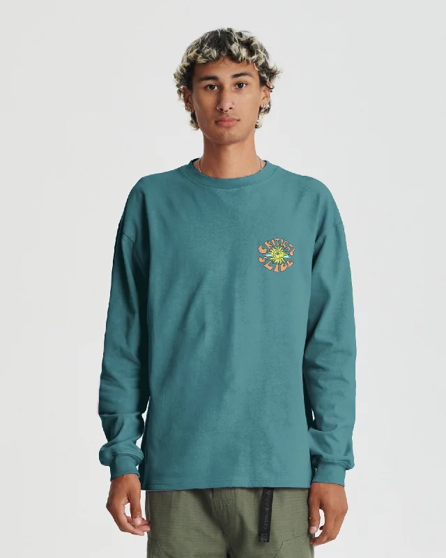 Bondi Ls Tee - Ocean