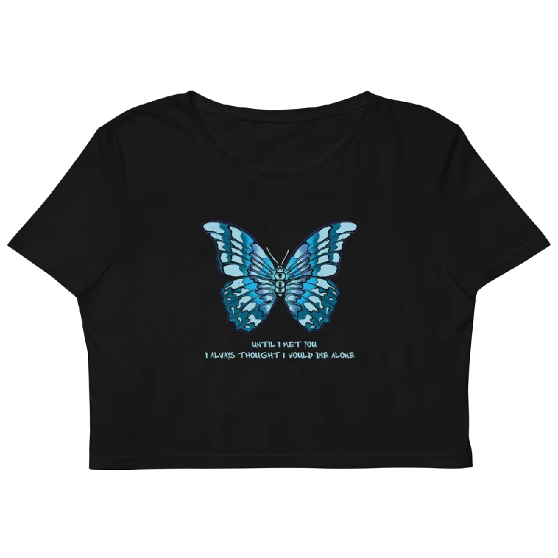 Weekend Offers That Please Butterfly Crop Top