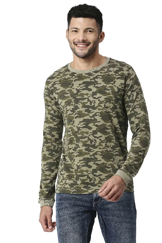 Shop Now Muscle Fit Cotton Crew T-shirt