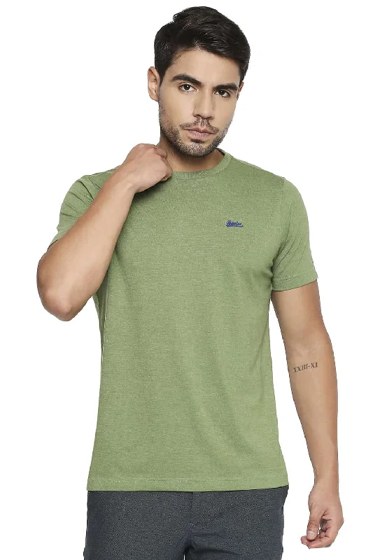 Muscle Fit Crew Neck T Shirt