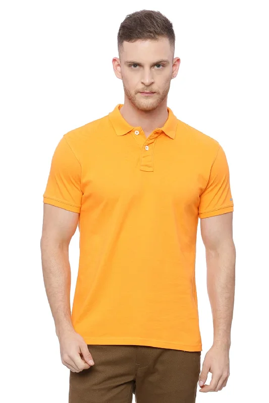 Muscle Fit Mandarin Polo T Shirt