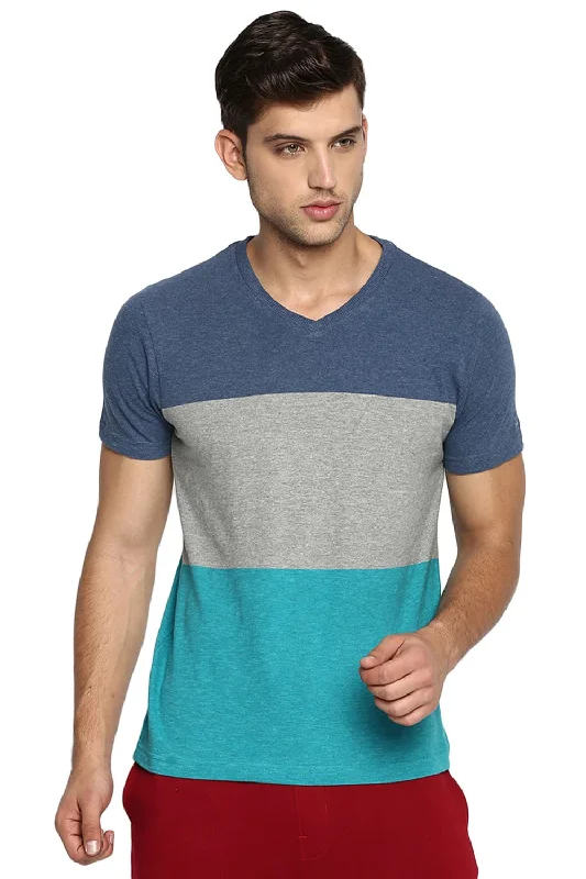 Muscle Fit V Neck T Shirt