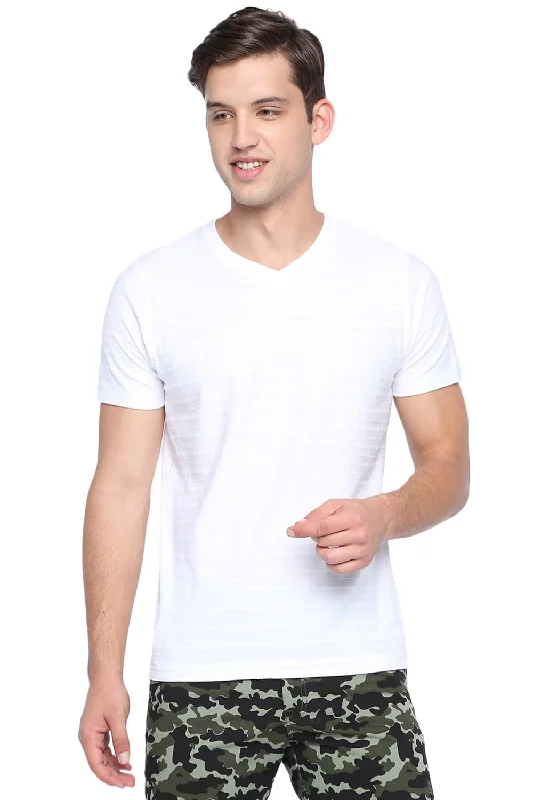 Muscle Fit V Neck T Shirt