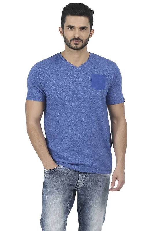 Muscle Fit V Neck T Shirt