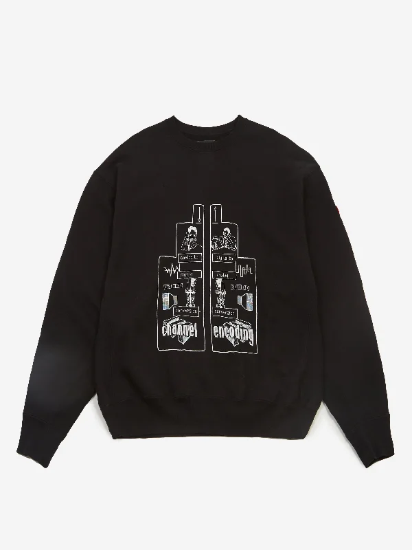 Get It Before It’s Gone C.E Cav Empt Channel Encoding Crew Neck - Black