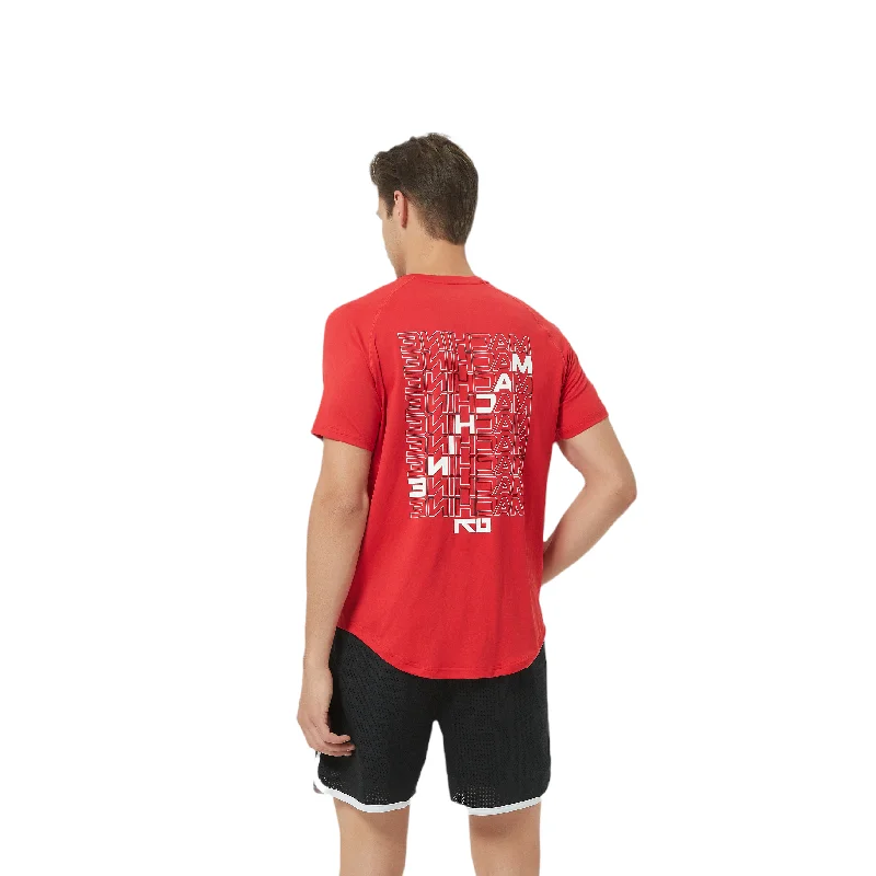 Super Savings Carroll Performance SS Top  Red/White