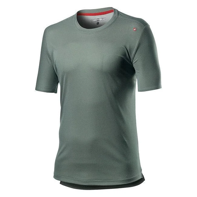 Low Cost Castelli Tech Tee (Sauge Green)