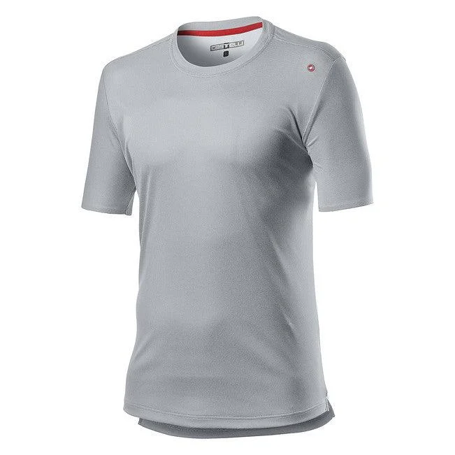 Hurry Up Castelli Tech Tee (Silver Grey)
