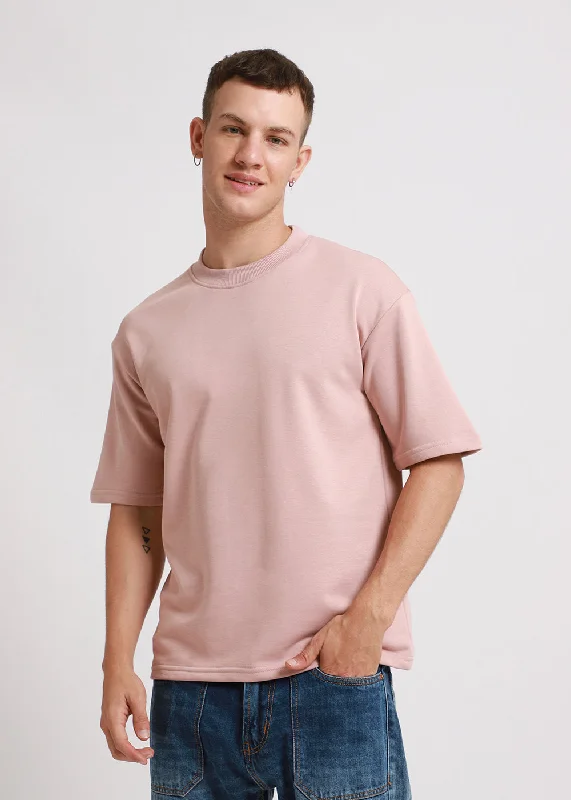 Epic Deals Crepe Oversized Basic T-shirt