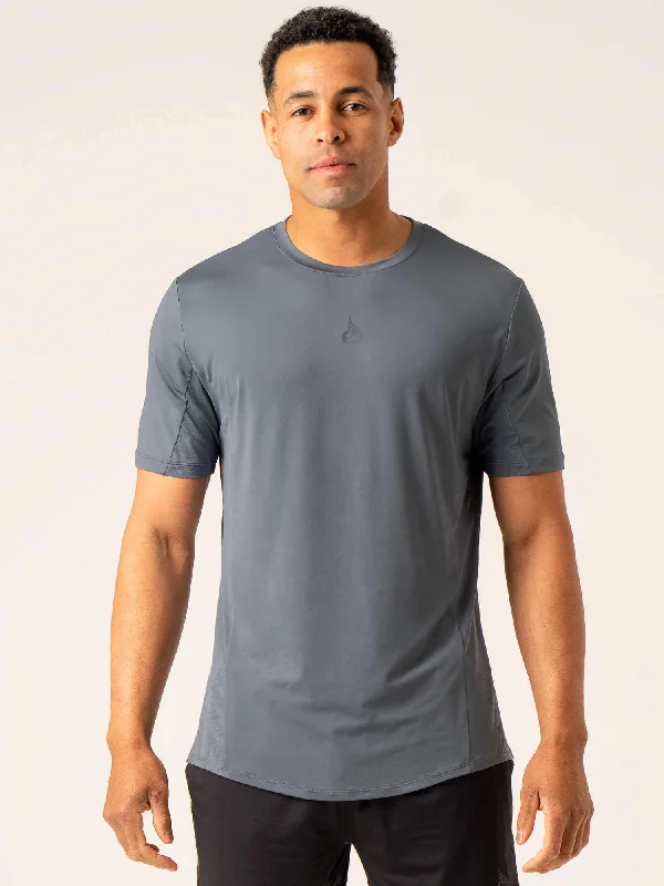 Hurry In Dynamic T-Shirt - Petrol