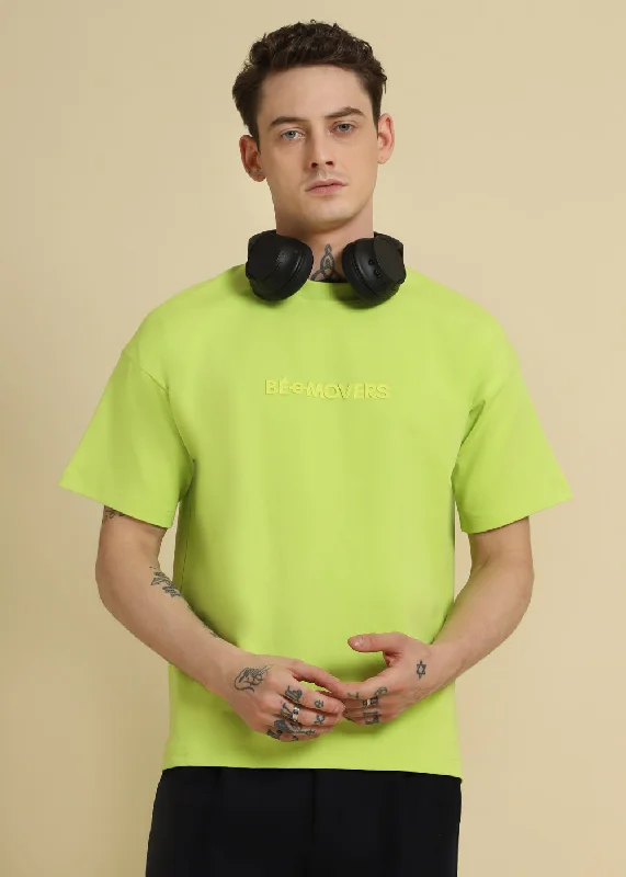 Steals and Deals Emboss Luxe Neon Oversized T-shirt