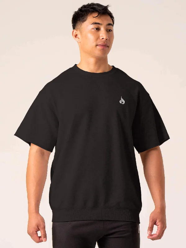 One-Day Only Emerge Fleece T-Shirt - Faded Black