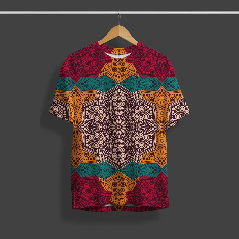 Ethnic Style All Over Print T-Shirt